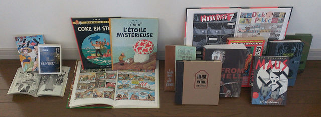 Colecție de romane grafice și albume BD